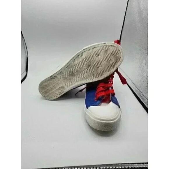 Ground Up Men's Size 6 Shoes Blue White Red My Hero Academia High Top Sneakers - Picture 8 of 8